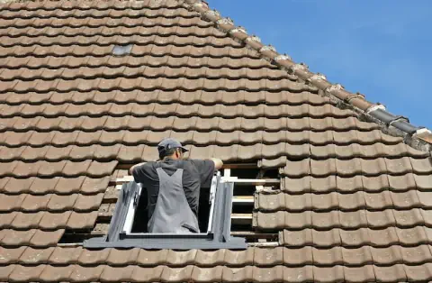 Pose de velux - Orchamps
